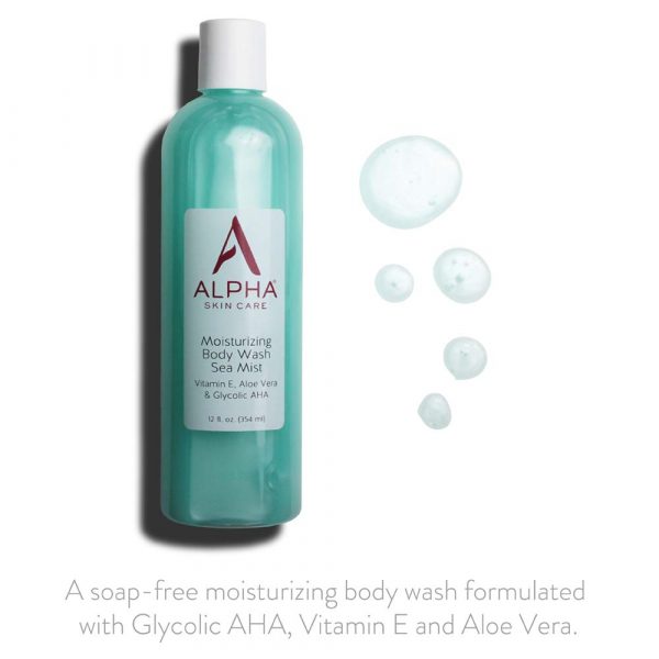 ALPHA SKIN CARE MOISTURIZING BODY WASH SEA MIST