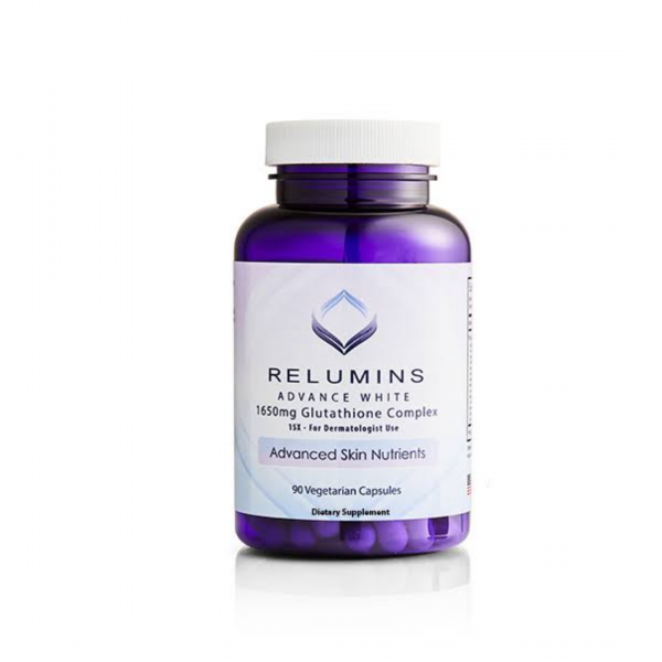 RELUMINS ADVANCE WHITE 1650MG GLUTATHIONE COMPLEX