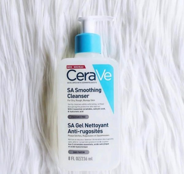 CERAVE SA SMOOTHING CLEANSER FOR DRY, ROUGH AND BUMPY SKIN