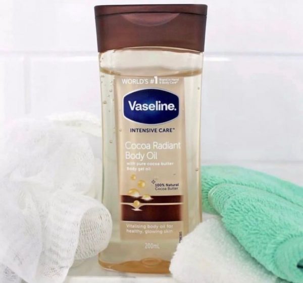 VASELINE® INTENSIVE CARE™ COCOA RADIANT BODY OIL(BROWN)