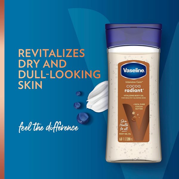 VASELINE® INTENSIVE CARE™ COCOA RADIANT GEL OIL 200ml - Image 2