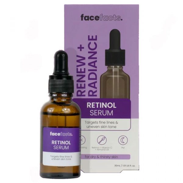 FACE FACT RETINOL RENEW + RADIANCE SERUM 30ml