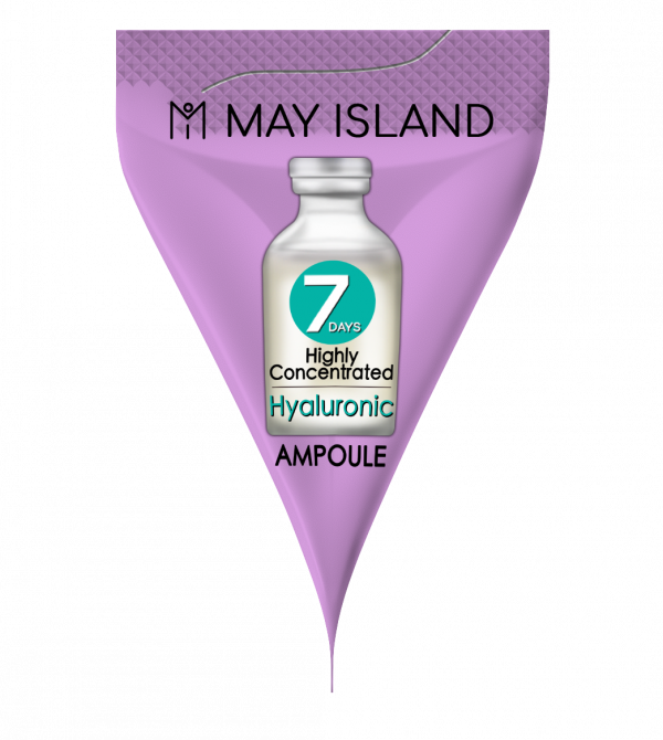 MAY ISLAND HYALURONIC AMPOULE FACE SERUM (HIGHLY CONCENTRATED)