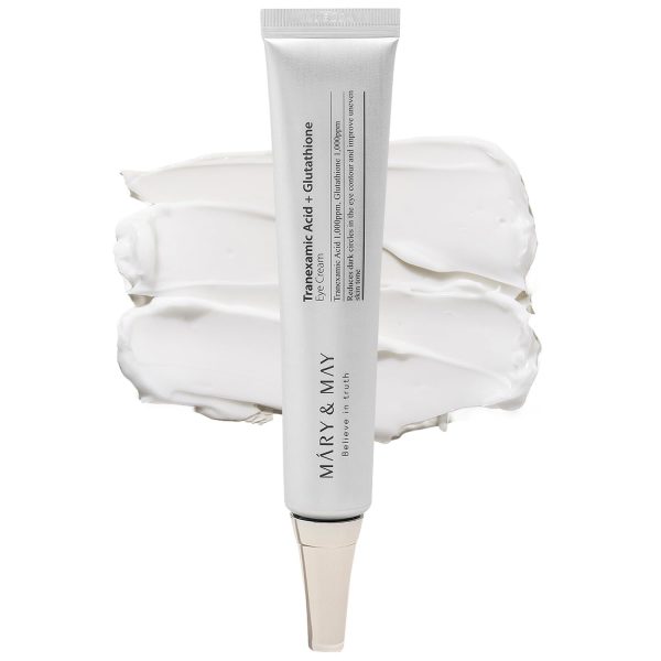 MARY & MAY TRANEXAMIC ACID + GLUTATHIONE EYE CREAM MINI 12g UNBOXED